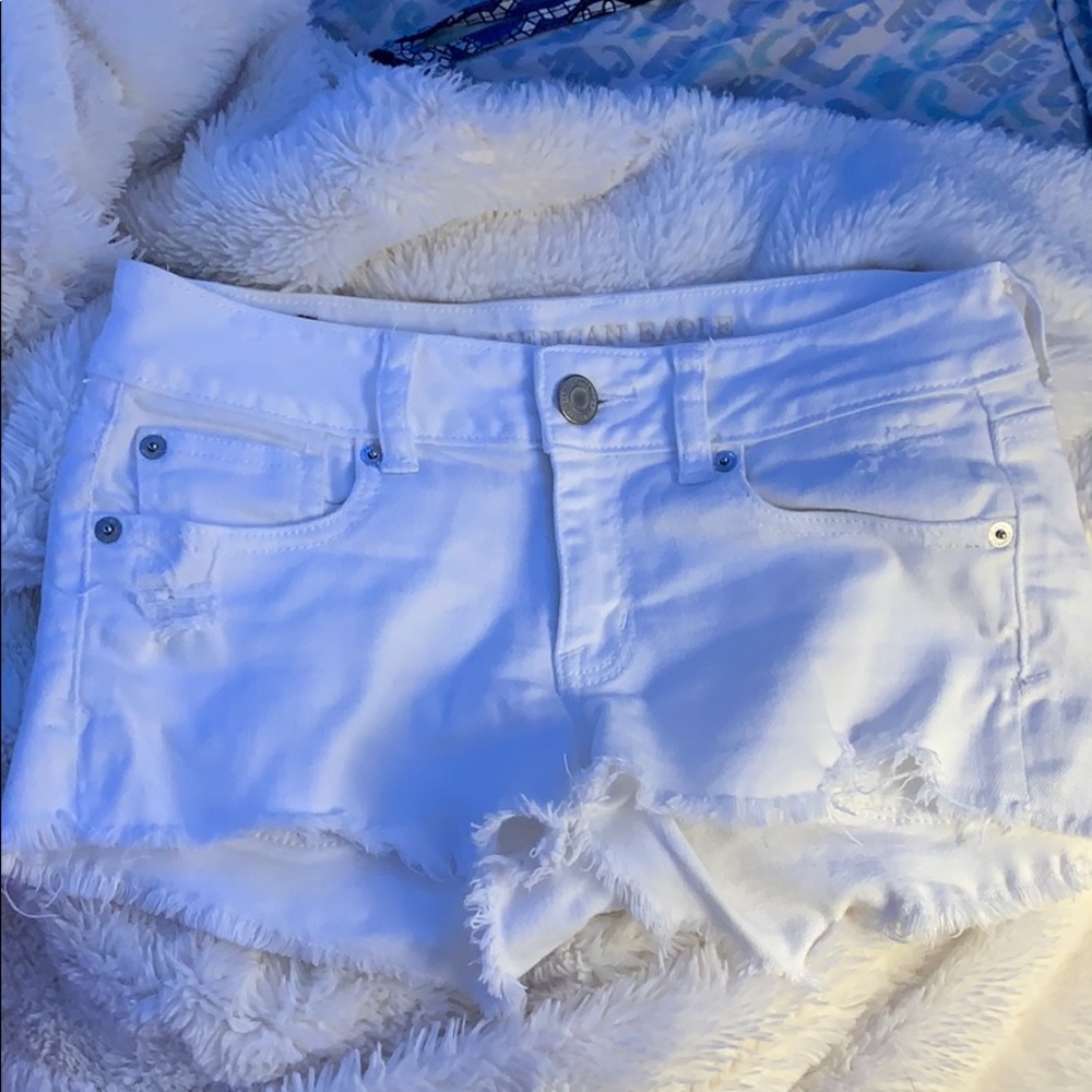 American eagle jean shorts